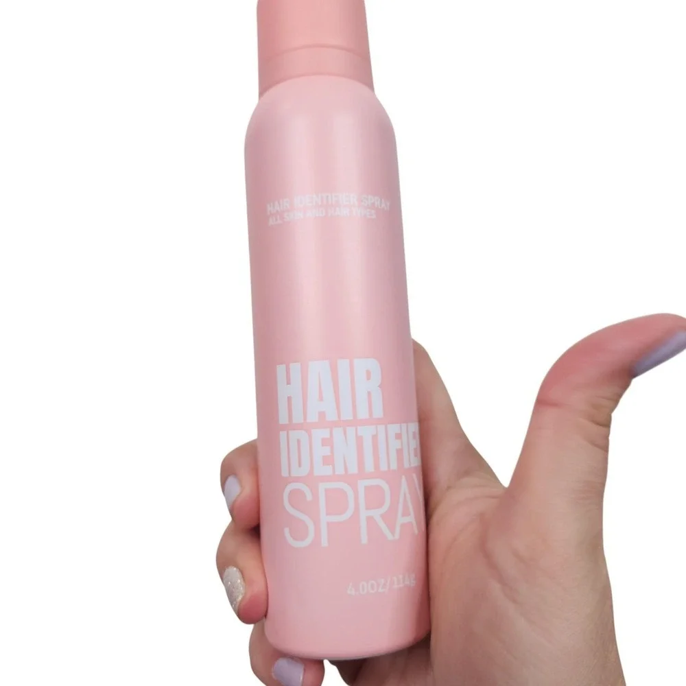 Hair Identifier Spray 4oz Set W/ 3 Face Shavers Dermaplaning